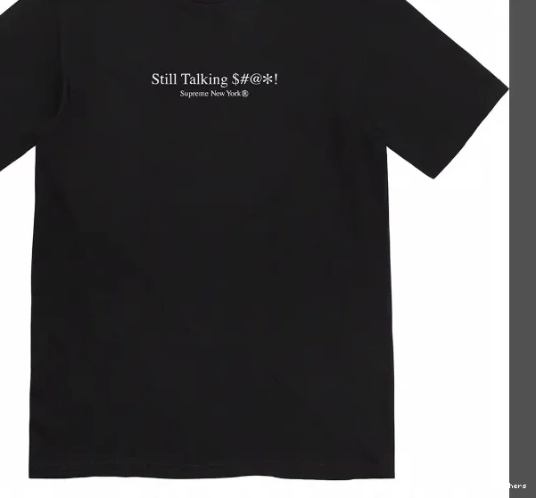 Sleeve Talking S Black Back XL Still Logo L Tee 22SS M Letter Short White and 0919